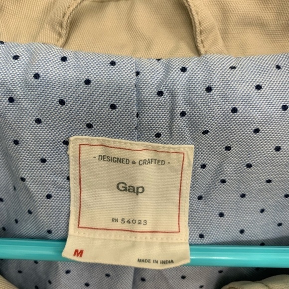 🎉GAP lightweight, snap button, lined windbreaker size M - Picture 11 of 12